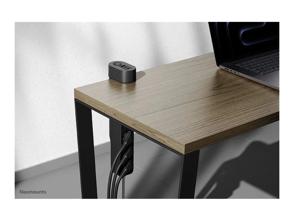 Neomounts Desk socket with clamp and USB-C and USB-A ports - Quick charge DS22-840BL6 Black - Image 14
