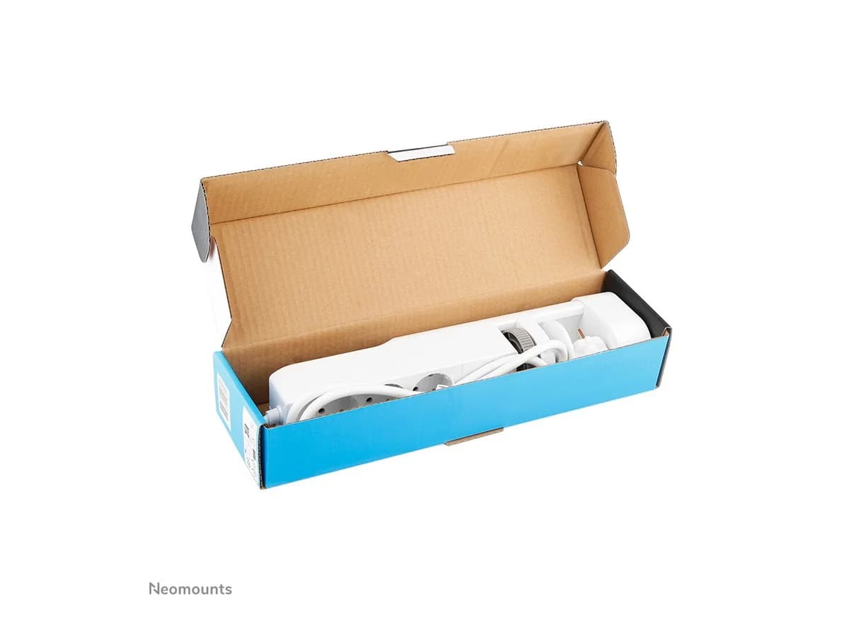 Neomounts   Desk socket with clamp and USB-C and USB-A ports - Quick charge   DS22-840WH6   White - Image 5