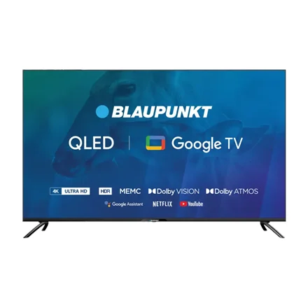 Blaupunkt QLED TV 50QBG6000S 50 Smart TV Google TV UHD Black - Image 1