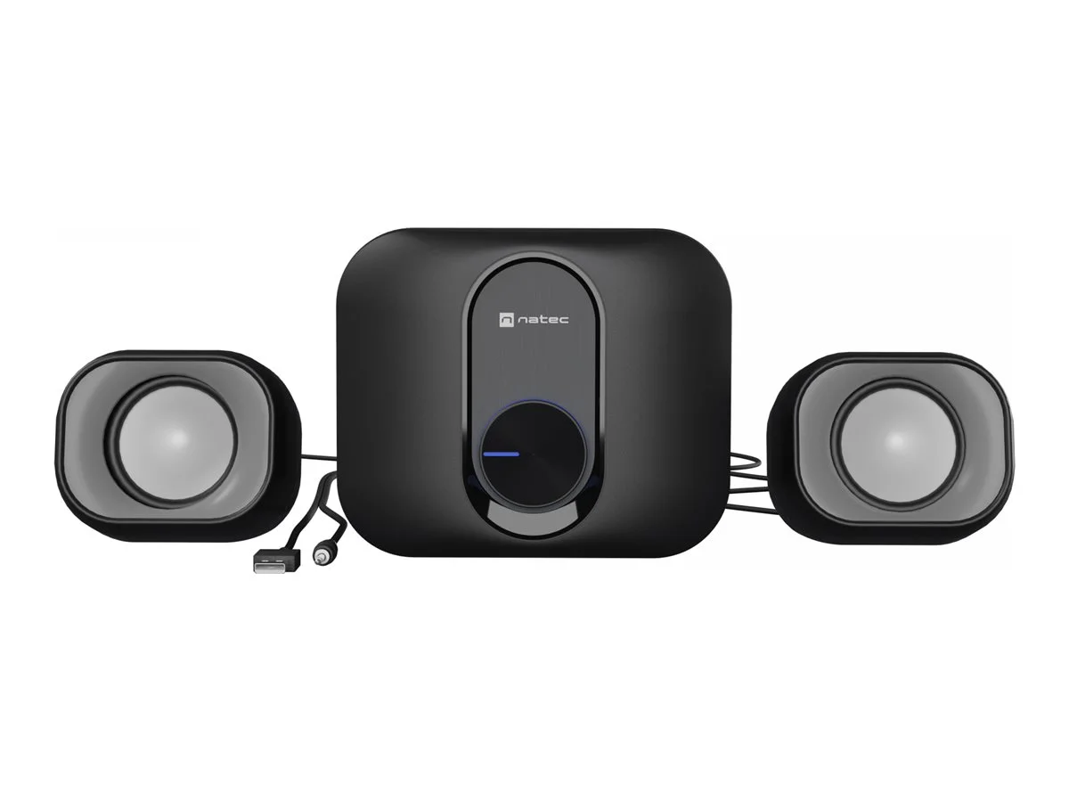 Natec Computer Speakers Pug, Black Natec - Image 1
