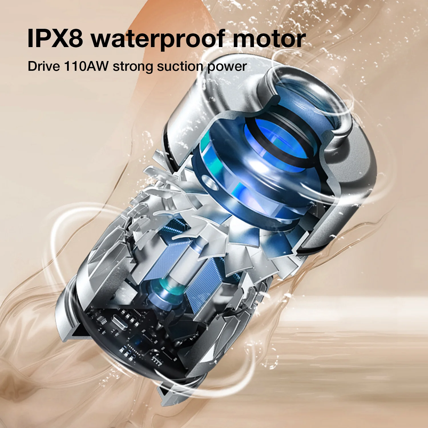 Jimmy Vacuum cleaner and washer PW11 Pro Max-B Cordless operating Washing function 460 W 21.6 V Operating time (max) 40-80 min Black/Silver - Image 3