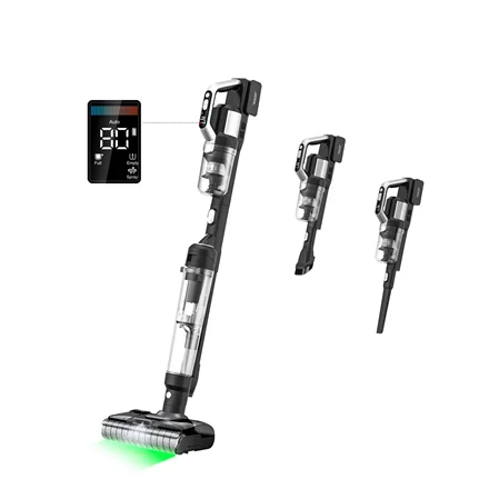 Jimmy Vacuum Cleaner and Washer PW11 Plus Cordless operating Washing function 400 W 21.6 V Operating time (max) 40-75 min Black/Silver - Image 1