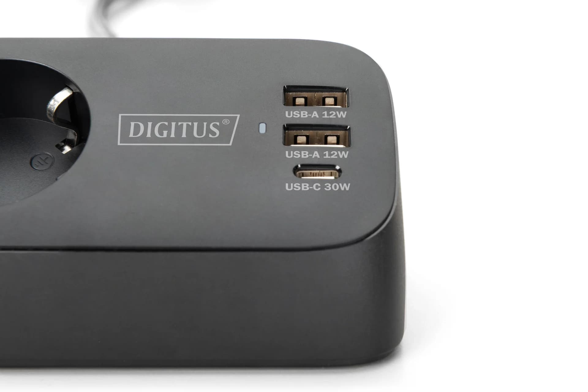 Digitus 3-way office socket strip with 2x USB-A and 1x USB-C connections   DA-70625 - Image 3