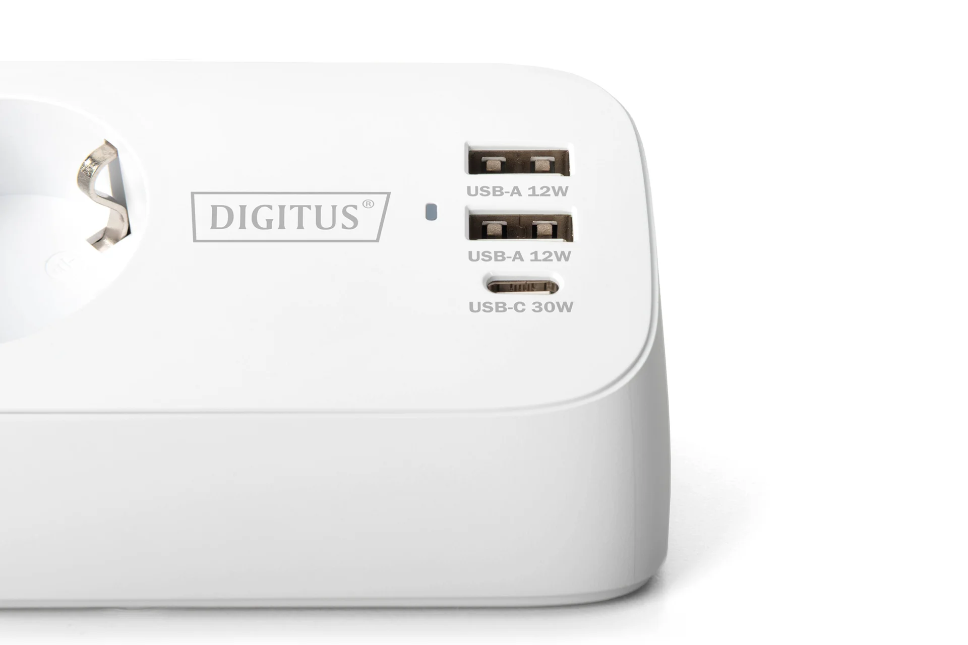 Digitus 3-way office socket strip with 2x USB-A and 1x USB-C connections   DA-70626 - Image 3