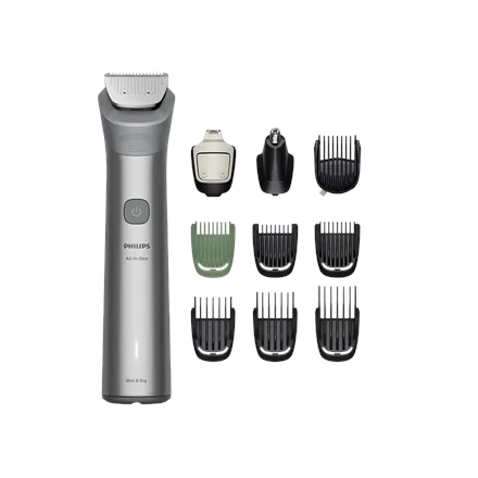 Philips All-in-One Trimmer   MG5921/15 5000 Series   Cordless   Wet & Dry   Number of length steps 11   Light Gray - Image 1