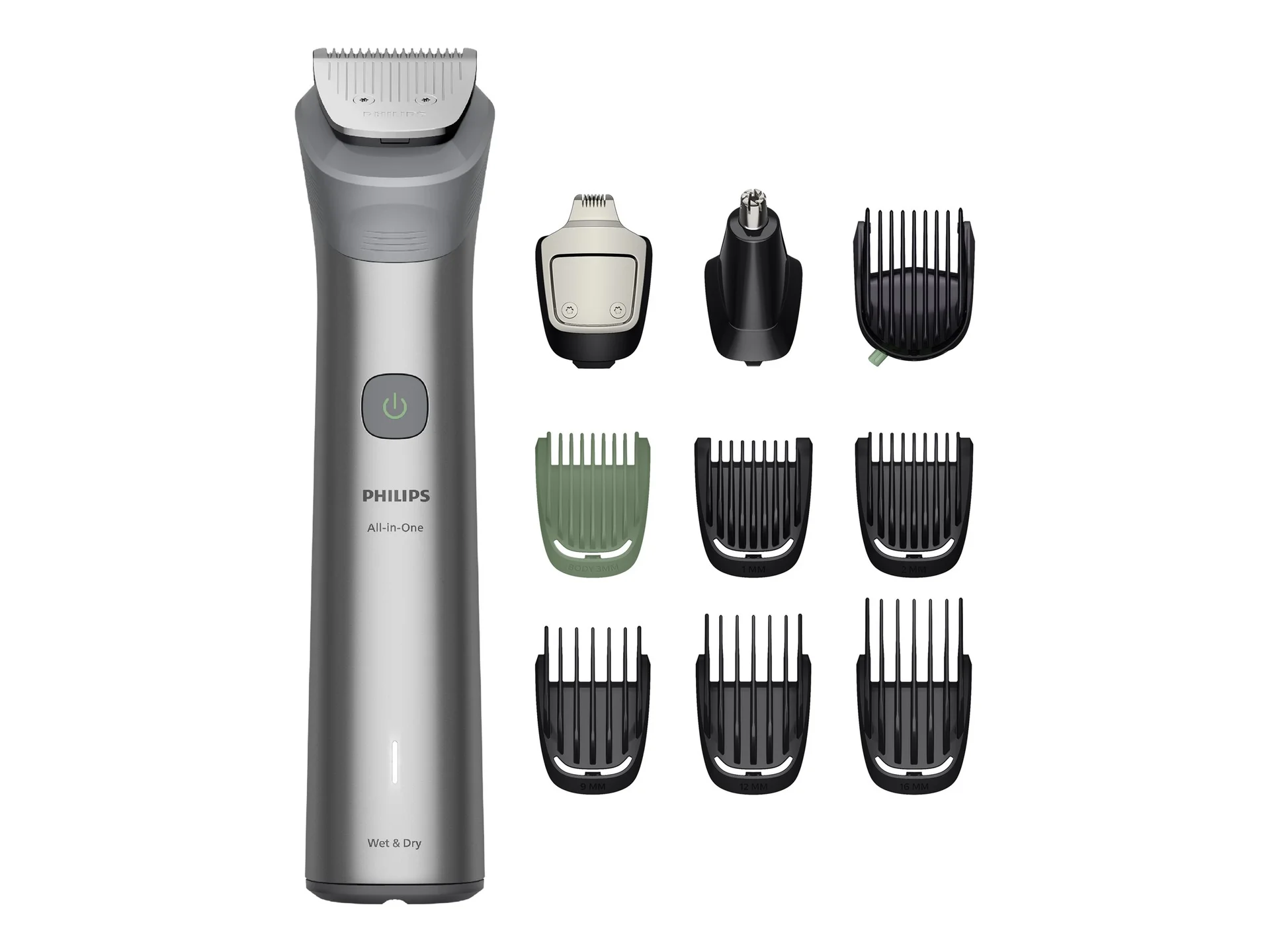 Philips All-in-One Trimmer   MG5921/15 5000 Series   Cordless   Wet & Dry   Number of length steps 11   Light Gray - Image 2