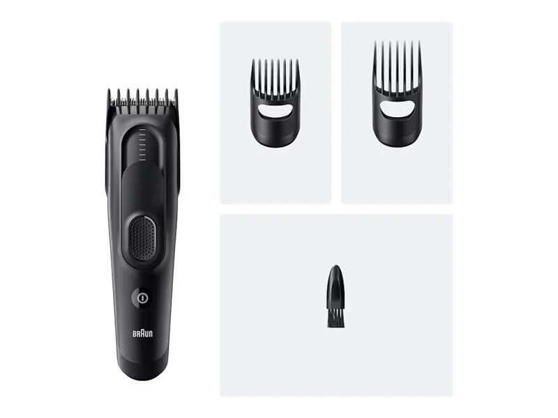 Braun Hair Clipper   HC5530 Series 5   Cordless   Number of length steps 17   Black - Image 2