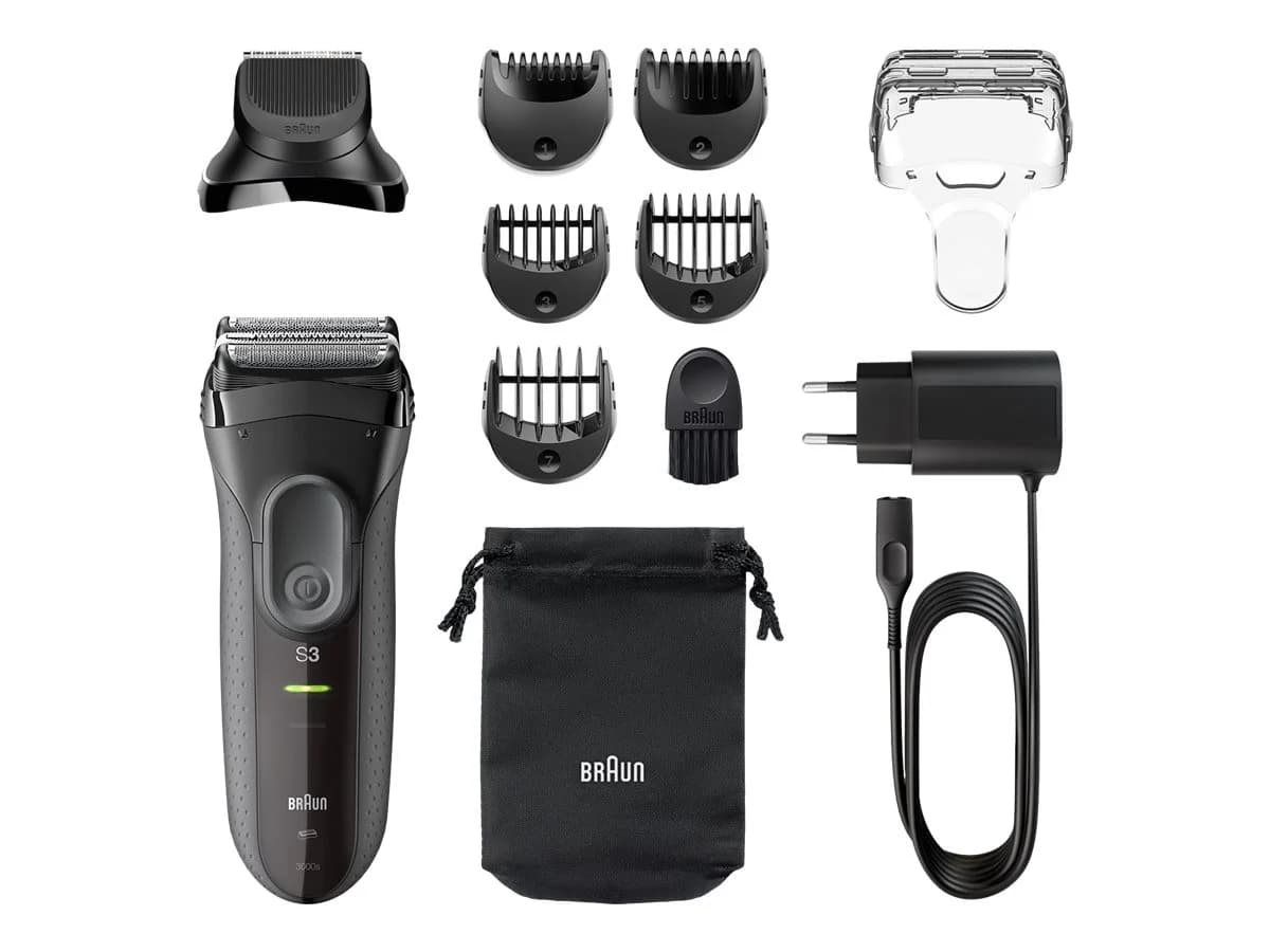 Braun Shave&Style Shaver   3000BT Series 3   Operating time (max) 45 min   NiMH   Black - Image 6