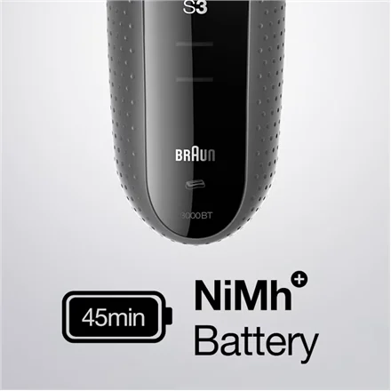 Braun Shave&Style Shaver   3000BT Series 3   Operating time (max) 45 min   NiMH   Black - Image 9