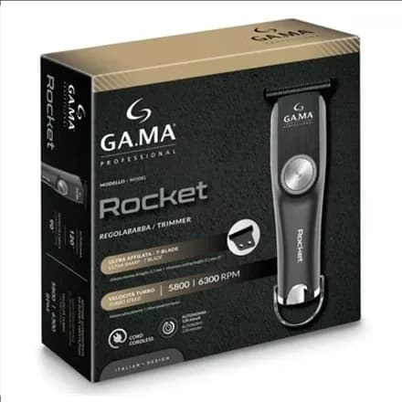 GA.MA PM2510 Rocket cord-cordless trimmer, Black   GA.MA - Image 3