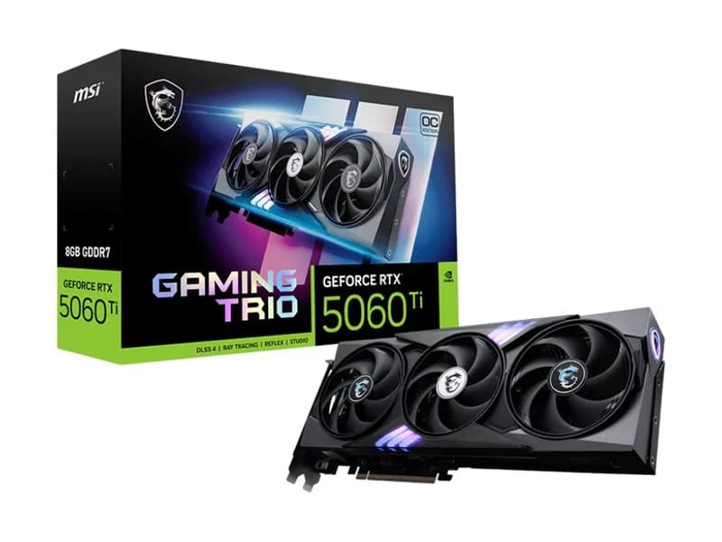MSI GeForce RTX 5060 Ti 8G GAMING TRIO OC MSI - Image 1