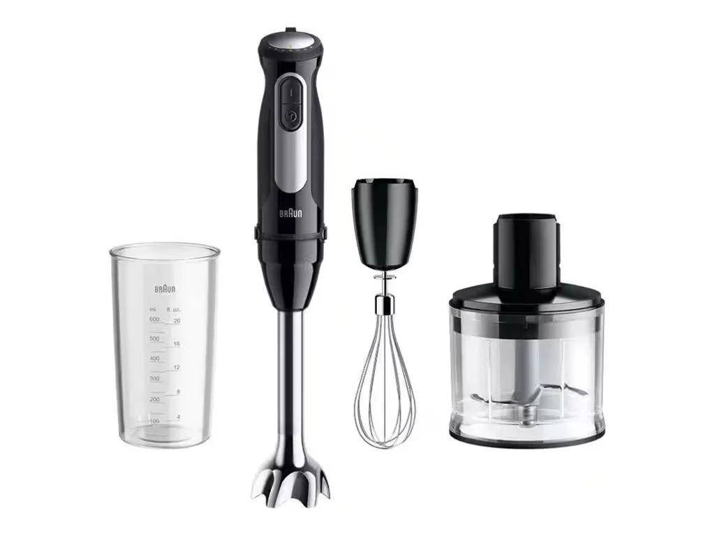 Braun Hand Blender   MQ55236M MultiQuick 5 Pro   Hand Blender   750 W   Number of speeds 25   Turbo mode   Black - Image 2