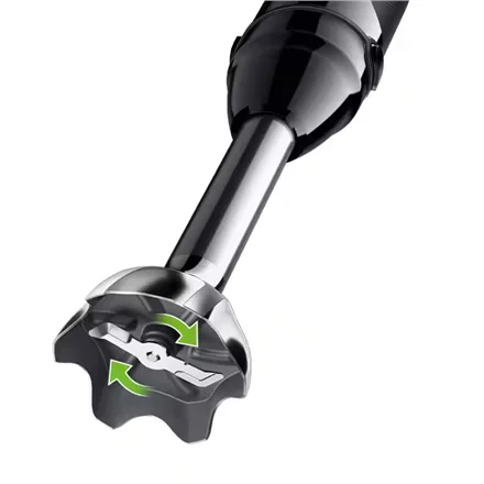 Braun Hand Blender   MQ55236M MultiQuick 5 Pro   Hand Blender   750 W   Number of speeds 25   Turbo mode   Black - Image 4