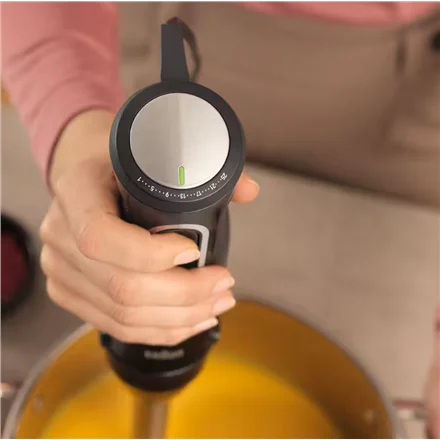 Braun Hand Blender   MQ55236M MultiQuick 5 Pro   Hand Blender   750 W   Number of speeds 25   Turbo mode   Black - Image 5