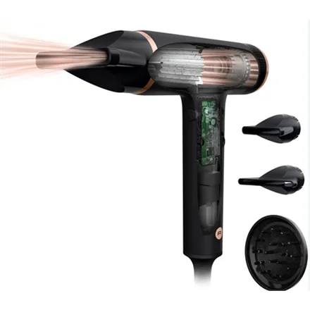 Rowenta HY8310F0 NANO Hair Dryer, Black Rowenta - Image 2