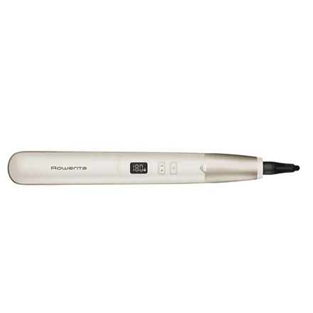 Rowenta Hair Straightener   SF4633F0 Express Shine   Ceramic heating system   Ionic function   Temperature (max) 210 °C   Number of heating levels 8   Beige - Image 2