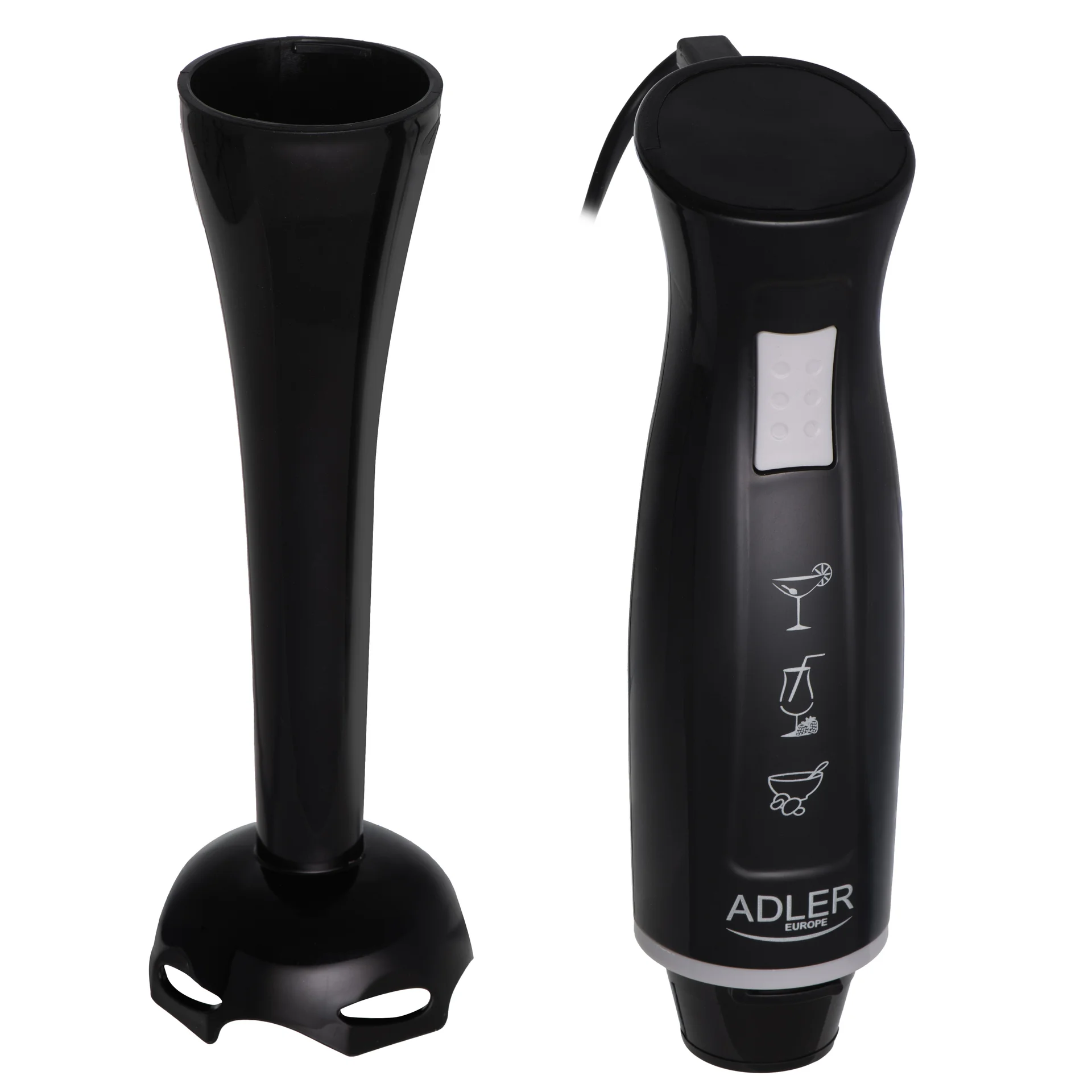 Adler Hand Blender   AD 4622   Hand Blender   300 W   Number of speeds 1   Black - Image 3
