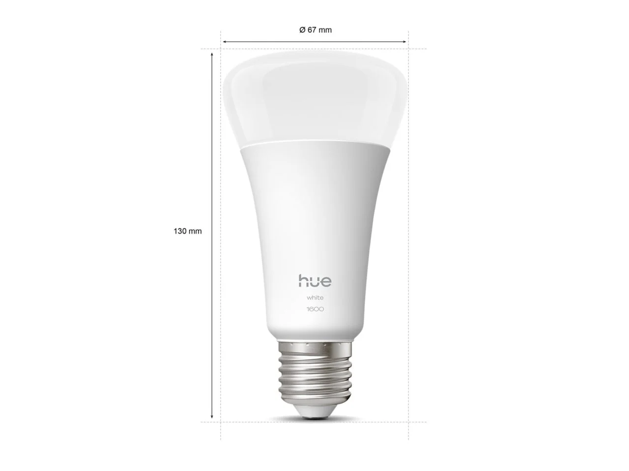 Philips Hue W 1600 A67 1P EU   E27   13.5 W   Soft white light   Bluetooth and Zigbee - Image 4
