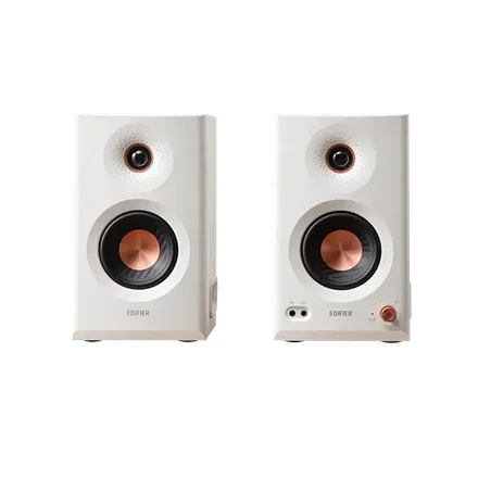 Edifier MR5 Tri-amped Studio Monitor Speakers, White - Image 3