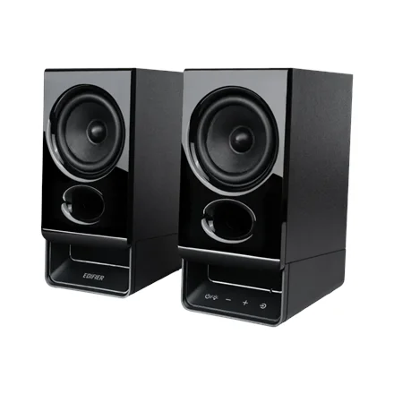 Edifier USB-Powered Speaker R20BT 2.5 W + 2.5 W Bluetooth Wireless connection Black - Image 1