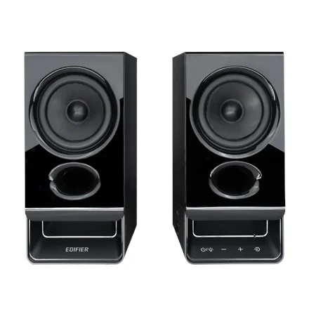 Edifier USB-Powered Speaker R20BT 2.5 W + 2.5 W Bluetooth Wireless connection Black - Image 2