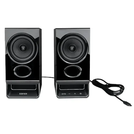 Edifier USB-Powered Speaker R20BT 2.5 W + 2.5 W Bluetooth Wireless connection Black - Image 5