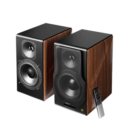 Edifier Premium 2.0 Speaker System S3000MK II Bluetooth Wireless connection Brown - Image 3
