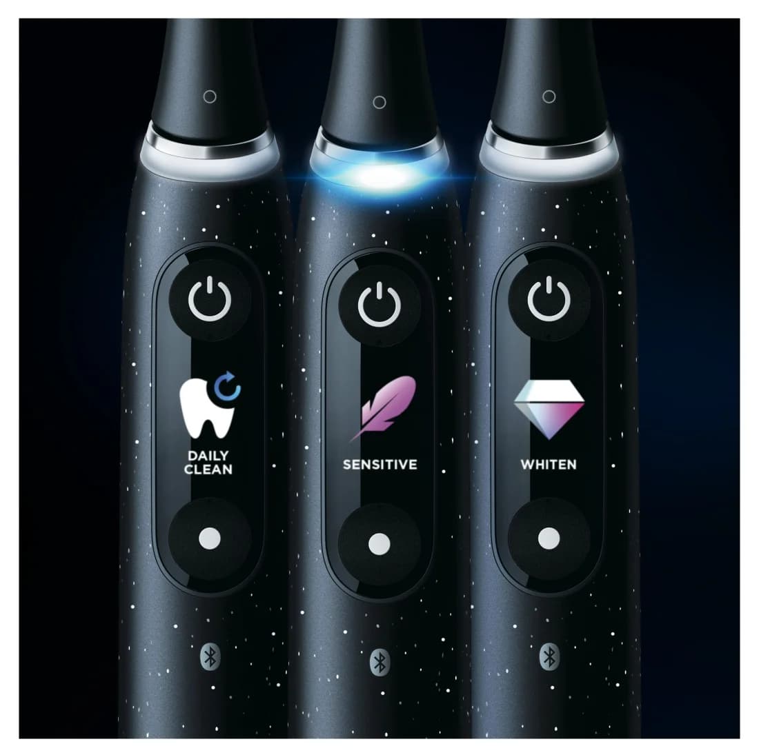 Oral-B Electric Toothbrush iO10 Series Rechargeable For adults Number of brush heads included 1 Number of teeth brushing modes 7 Cosmic Black Booster - Image 4