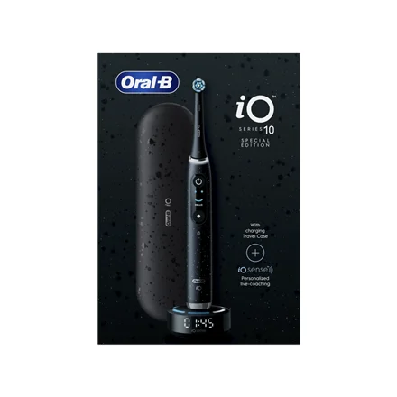 Oral-B Electric Toothbrush iO10 Series Rechargeable For adults Number of brush heads included 1 Number of teeth brushing modes 7 Cosmic Black Booster - Image 5