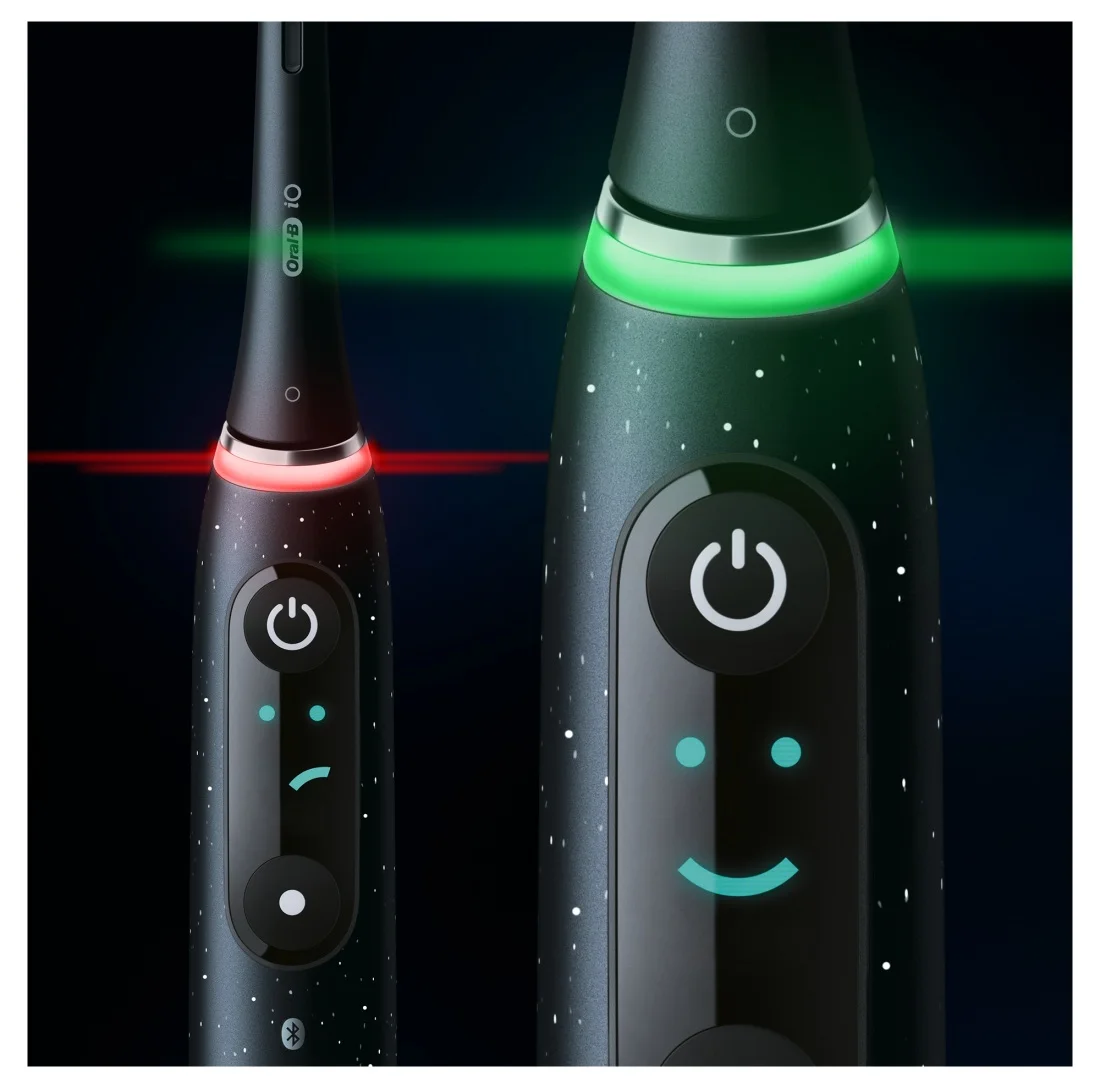 Oral-B Electric Toothbrush iO10 Series Rechargeable For adults Number of brush heads included 1 Number of teeth brushing modes 7 Cosmic Black Booster - Image 9