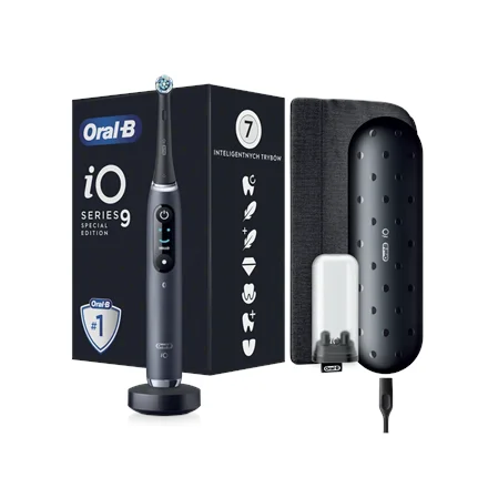 Oral-B Electric Toothbrush iO9 Series Rechargeable For adults Number of brush heads included 1 Number of teeth brushing modes 7 Black Special Edition - Image 4