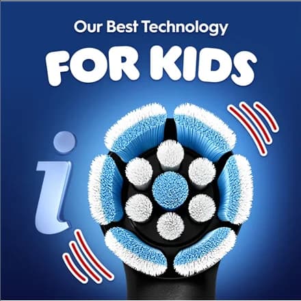 Oral-B Electric Toothbrush with Travel Case, 6Y+ iO Kids Marvel Spiderman Rechargeable For kids Number of brush heads included 1 Number of teeth brushing modes 3 - Image 6