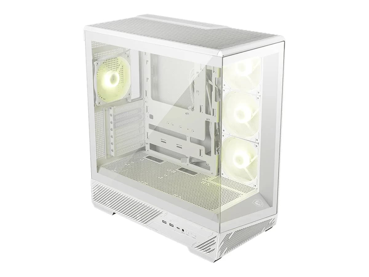 MSI PC Case MAG PANO 130R PZ WHITE White Mid-Tower - Image 1