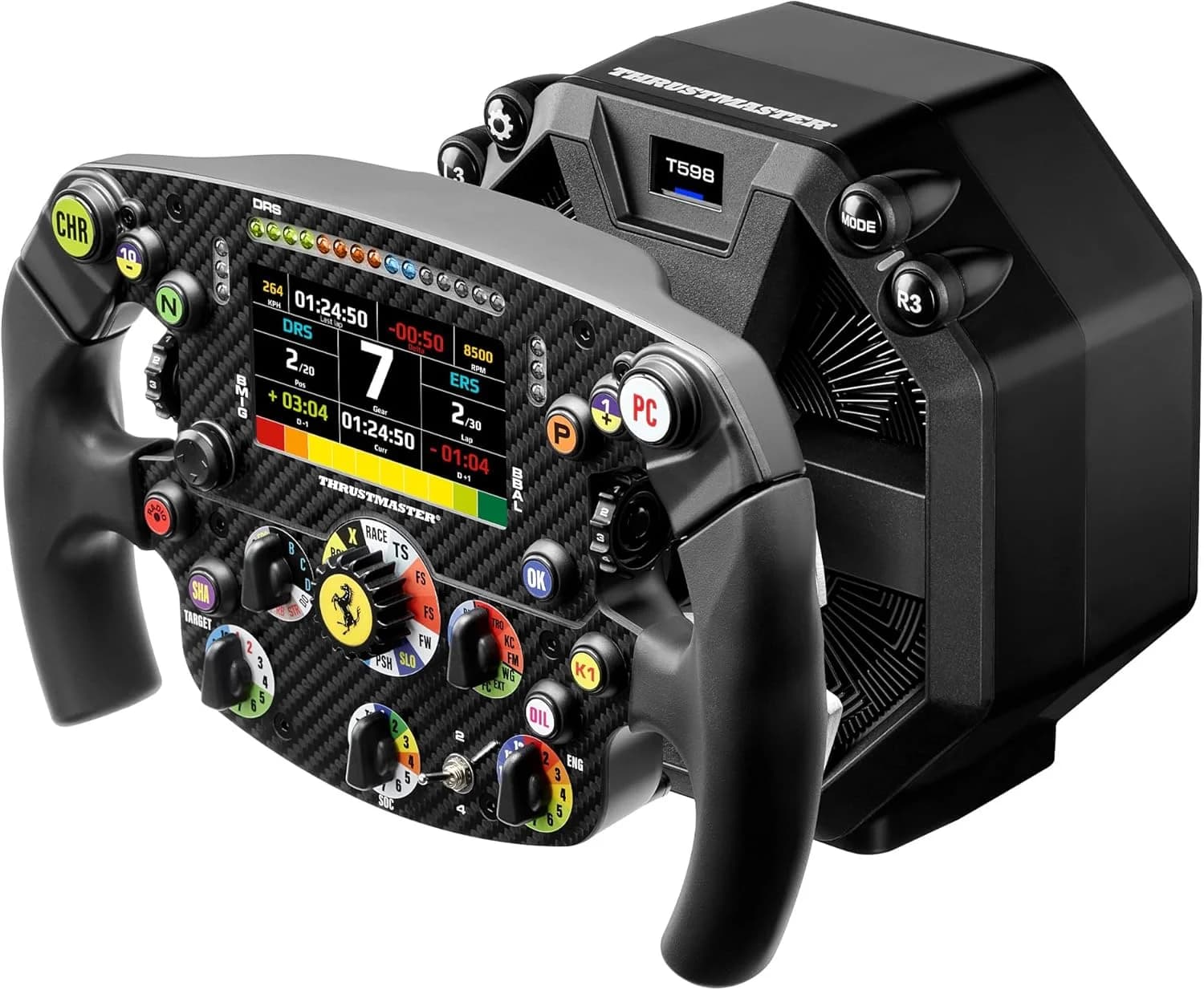 Thrustmaster Steering Wheel Add-On Ferrari SF-25 Edition Black - Image 5