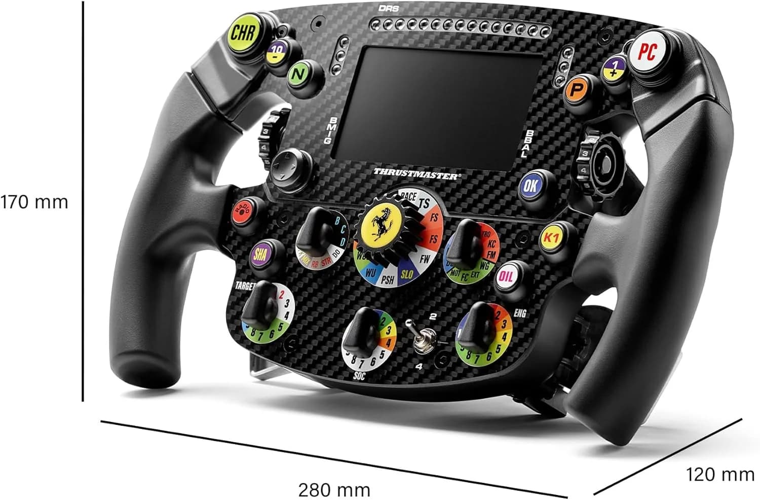 Thrustmaster Steering Wheel Add-On Ferrari SF-25 Edition Black - Image 7