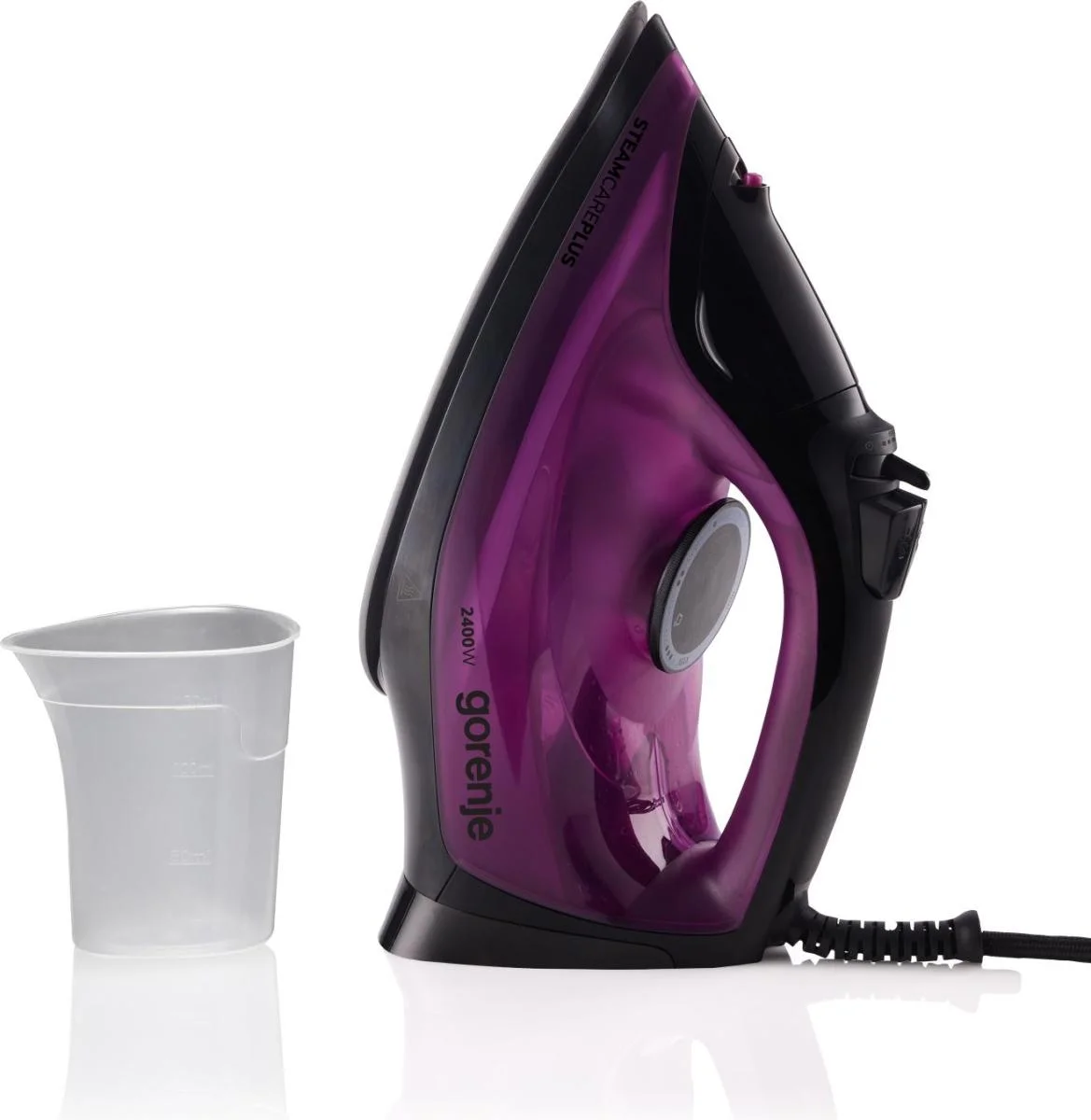 Gorenje SIK2400BKV Steam Iron 2400 W Water tank capacity 450 ml Continuous steam 40 g/min - Image 6