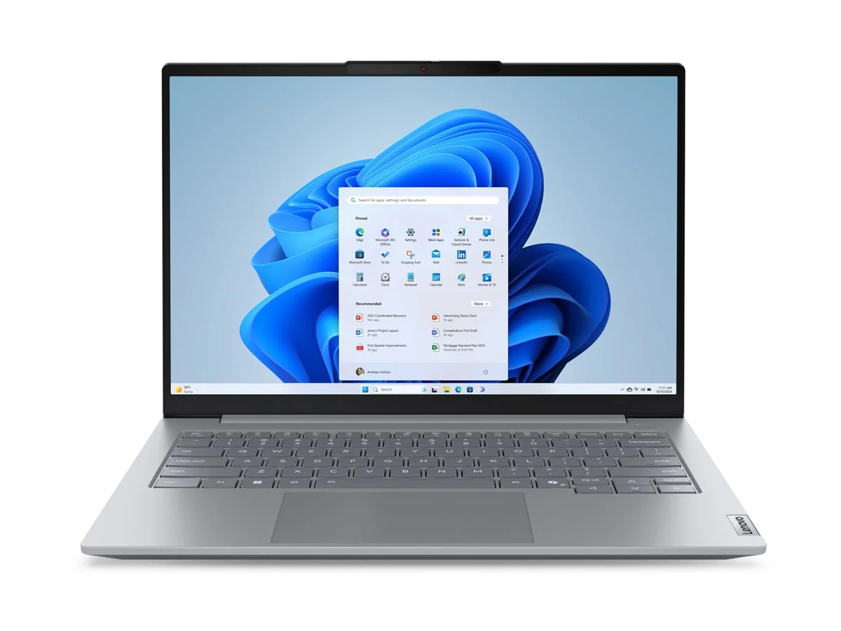Lenovo 14 G8 IAL Intel ThinkBook Arctic Grey 14 " IPS WUXGA 60 Hz 1920 x 1200 pixels Anti-glare Intel Core Ultra 9 185H 16 GB SODIMM DDR5 Solid-state drive capacity 512 GB Intel Arc Graphics Windows 11 Pro 802.11ax Bluetooth version 5.3 Keyboard language 