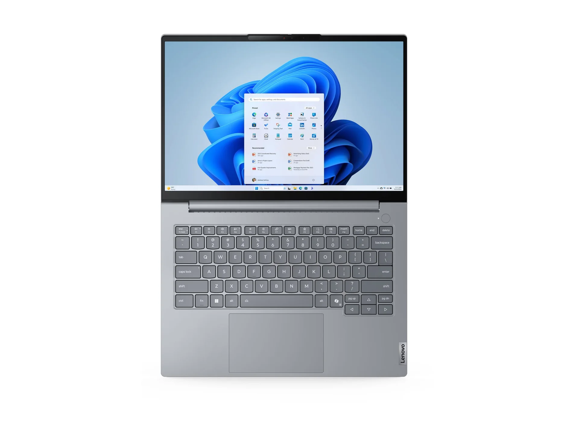Lenovo 14 G8 IAL Intel ThinkBook Arctic Grey 14 " IPS WUXGA 60 Hz 1920 x 1200 pixels Anti-glare Intel Core Ultra 9 185H 16 GB SODIMM DDR5 Solid-state drive capacity 512 GB Intel Arc Graphics Windows 11 Pro 802.11ax Bluetooth version 5.3 Keyboard language 