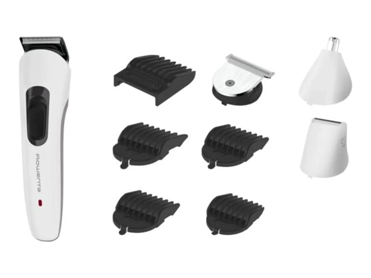 Rowenta TN8961F4 Multistyle 9 in 1 Grooming Kit, White Rowenta - Image 2