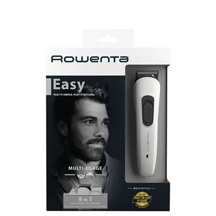 Rowenta TN8961F4 Multistyle 9 in 1 Grooming Kit, White Rowenta - Image 5