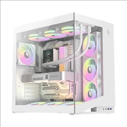 Gamemax Case NEX C56 WH ATX - Image 1