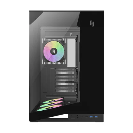 Gamemax Case NEX C56 VC BK ATX - Image 2