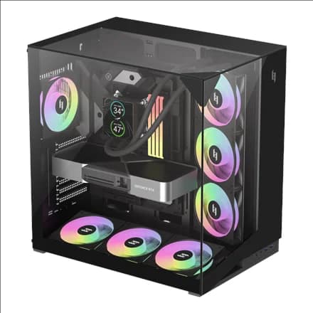 Gamemax Case NEX C56 VC BK ATX - Image 3