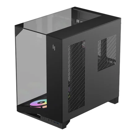 Gamemax Case NEX C56 VC BK ATX - Image 5