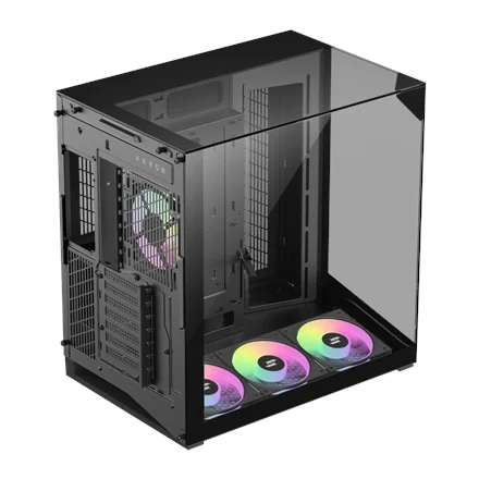 Gamemax Case NEX C56 VC BK ATX - Image 9