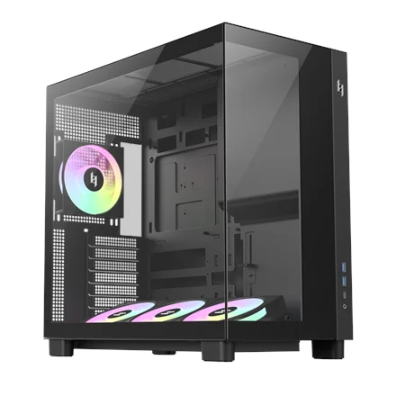 Gamemax Case NEX C53 BK ATX/BTF - Image 2