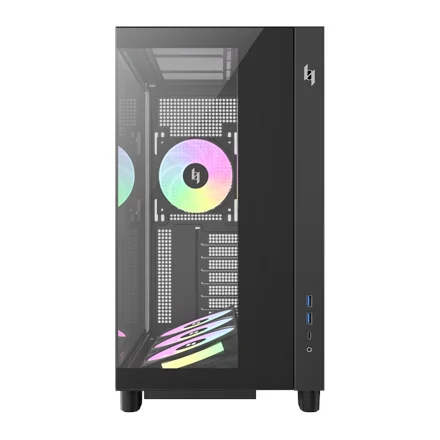 Gamemax Case NEX C53 BK ATX/BTF - Image 3