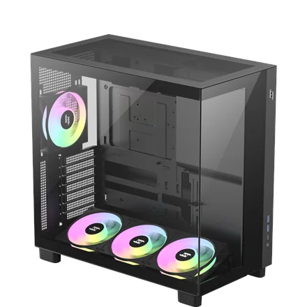 Gamemax Case NEX C53 BK ATX/BTF - Image 5