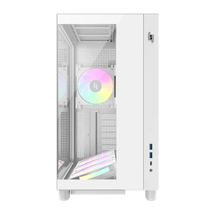 Gamemax Case NEX C53 WH ATX/BTF - Image 2