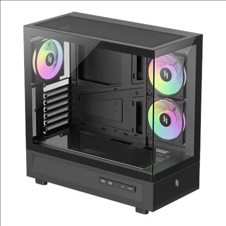 Gamemax Case NEX C51 BK ATX/BTF - Image 4